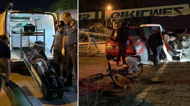 bisikletli gence carpip otomobili otogara birakarak kacti gj2KKtwc