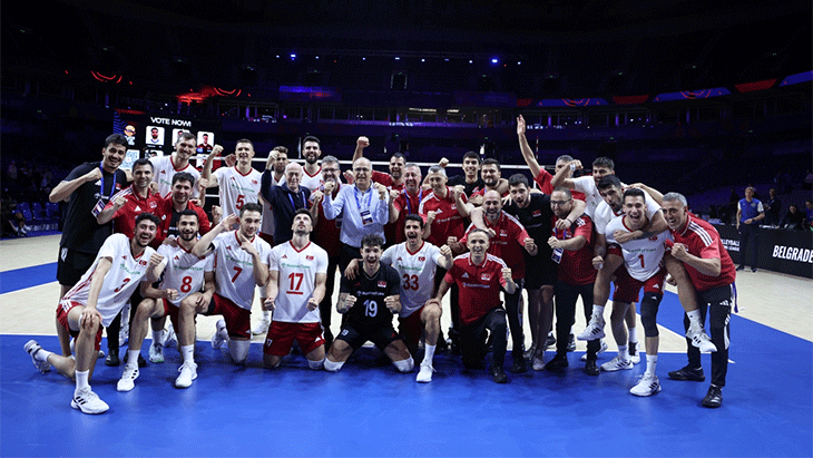 Filenin efelerinin vnl ceyrek finalde rakibi belli oldu dtrsjKr3