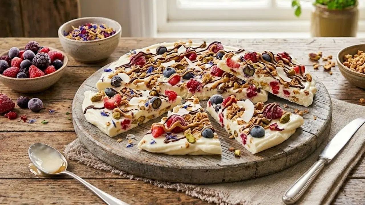 Kavurucu sicaklara karsi buz gibi bir kalkan yuksek proteinli donmus yogurt barlari fJa28G31